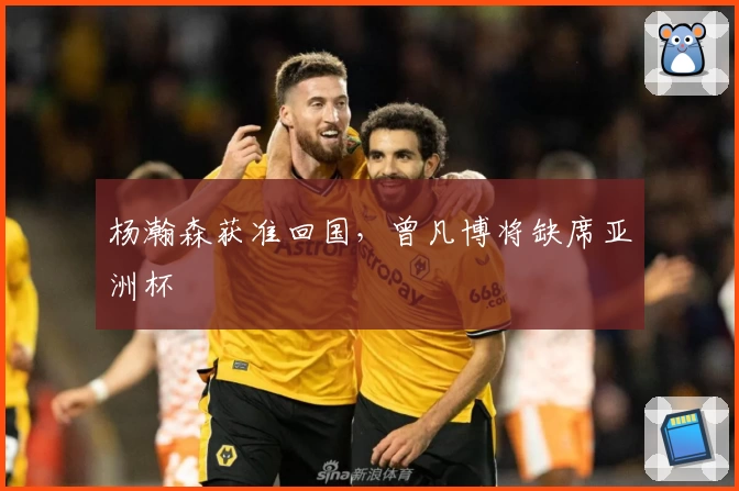 杨瀚森获准回国，曾凡博将缺席亚洲杯